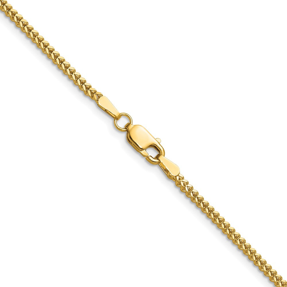 14K 1.4mm Franco with Lobster Clasp Chain