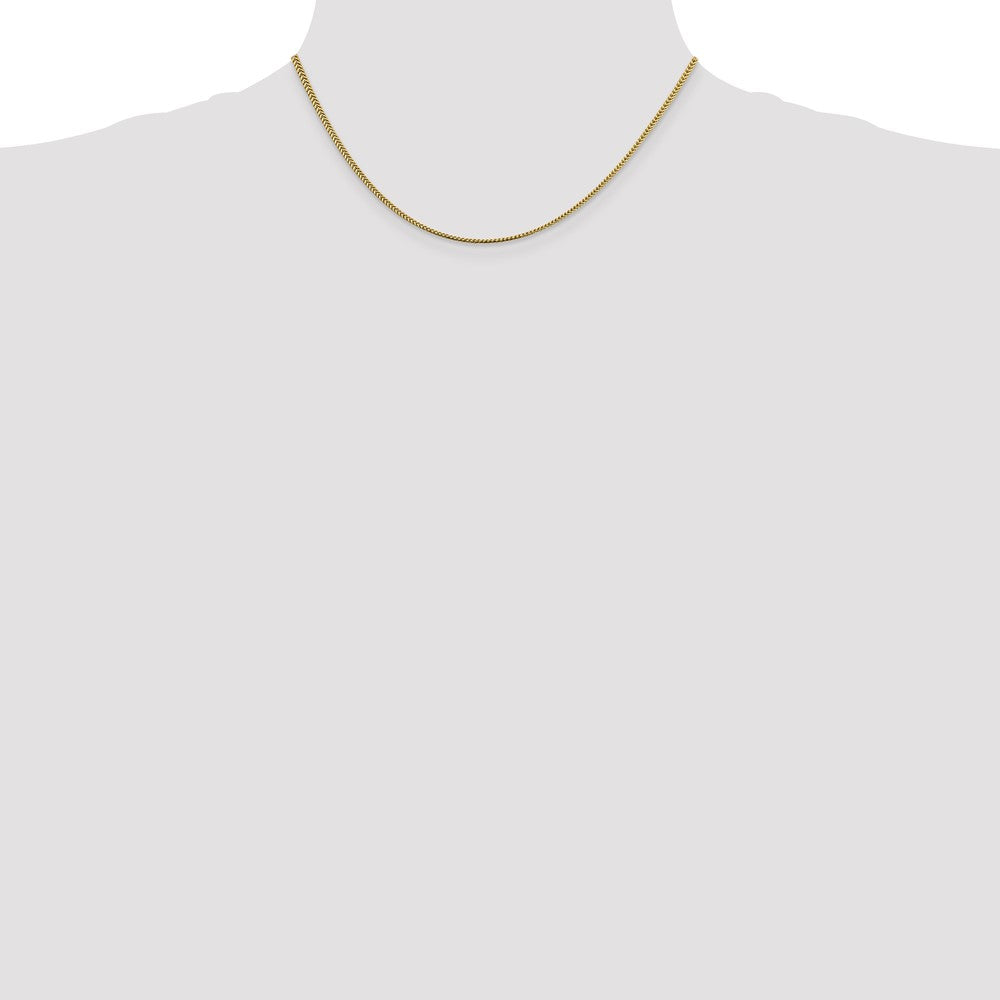 14K 1.4mm Franco with Lobster Clasp Chain