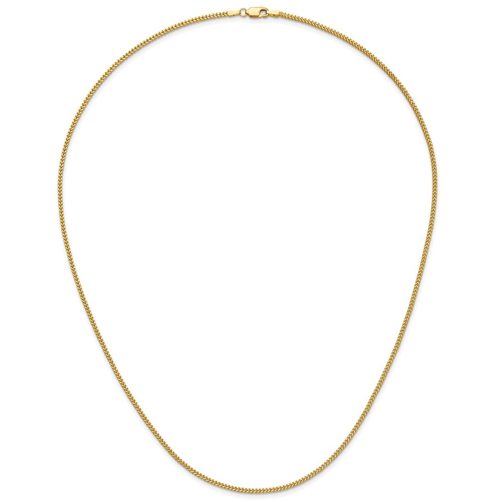 14K 1.4mm Franco with Lobster Clasp Chain