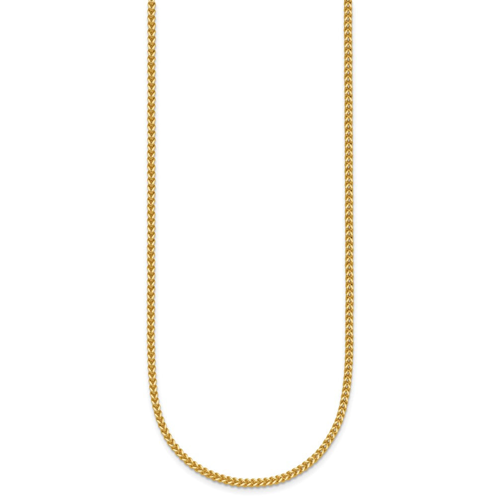 14K 1.5mm Franco with Lobster Clasp Chain