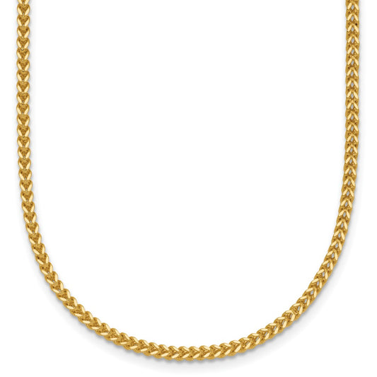 14K 1.5mm Franco with Lobster Clasp Chain