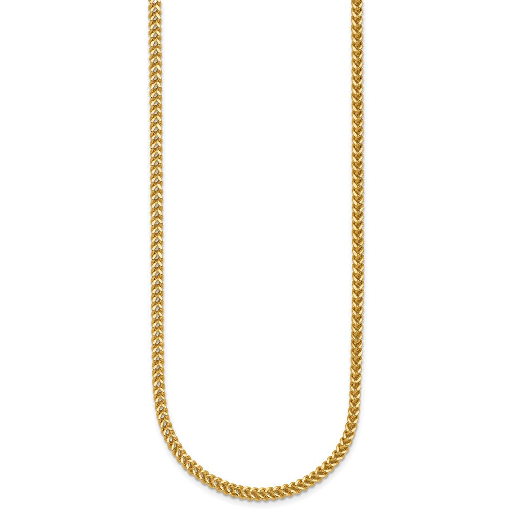 14K 2.3mm Franco with Lobster Clasp Chain