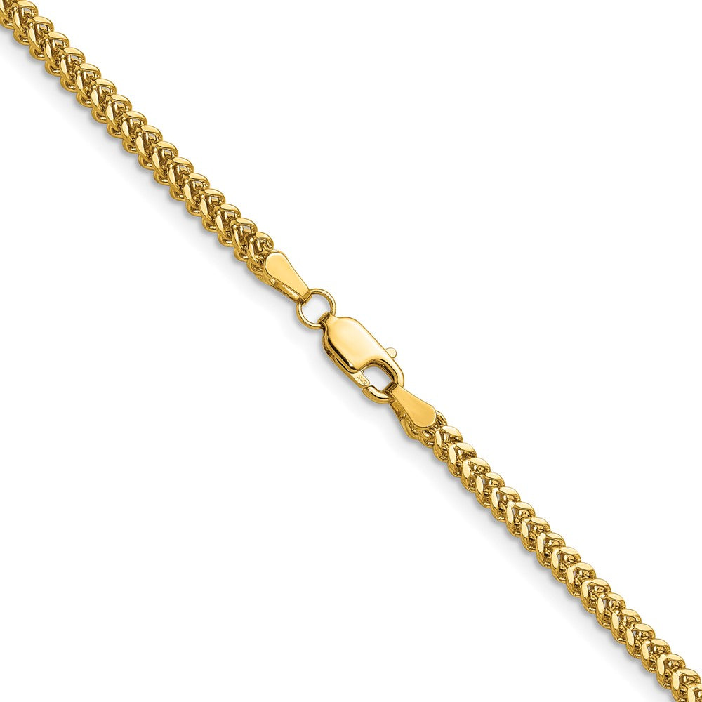 14K 2.3mm Franco with Lobster Clasp Chain