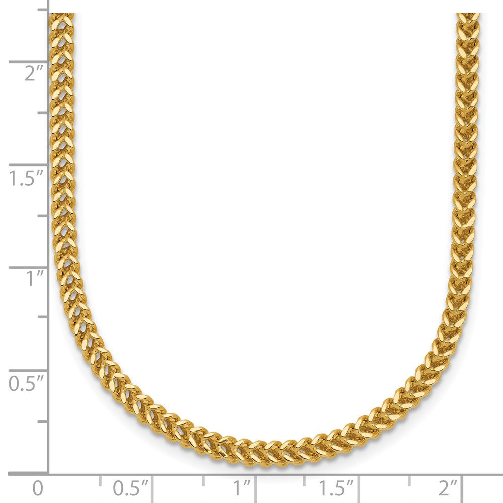 14K 2.3mm Franco with Lobster Clasp Chain
