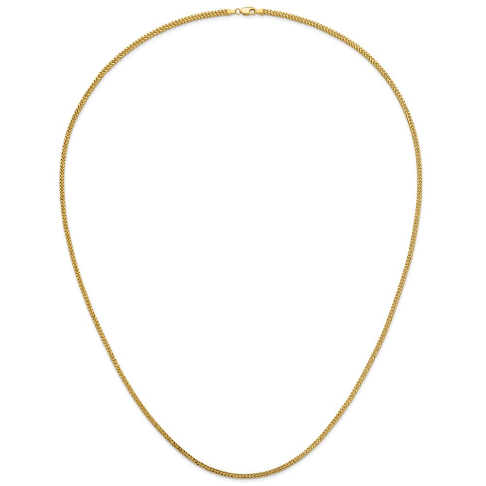 14K 2.3mm Franco with Lobster Clasp Chain