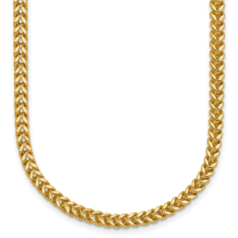14K 2.5mm Franco with Lobster Clasp Chain