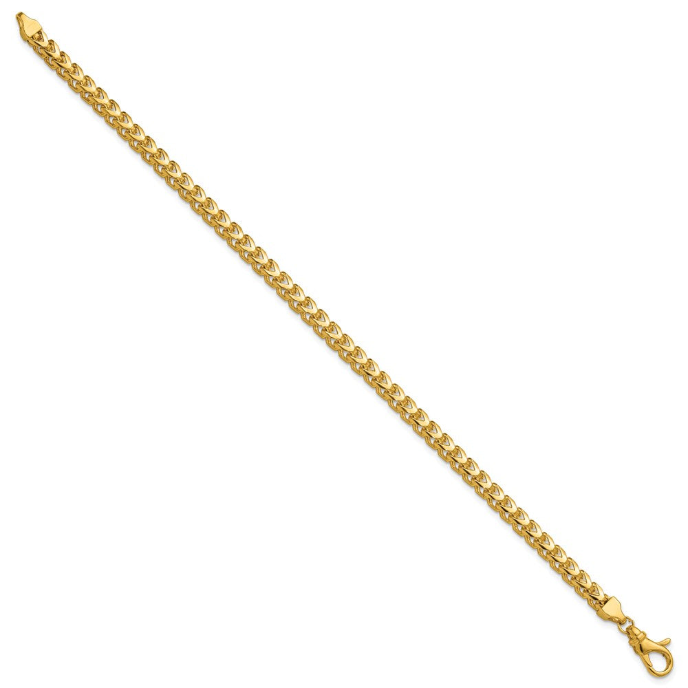 14K 3.7mm Franco with Fancy Lobster Clasp Chain