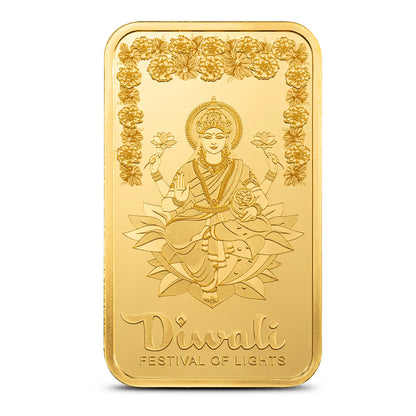 2025 1 oz PAMP Suisse Diwali Festival of Lights Gold Bar (New w/ Assay)