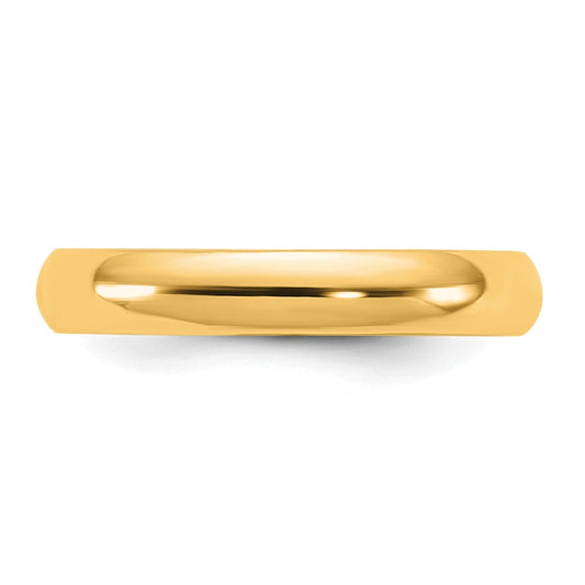 14KY 3.5mm Half Round Band