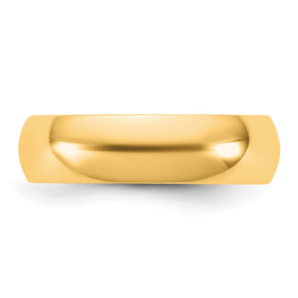 14KY 5.5mm Half Round Band