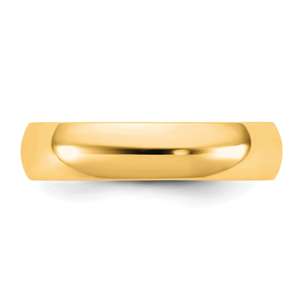 14KY 4.5mm LTW Half Round Band