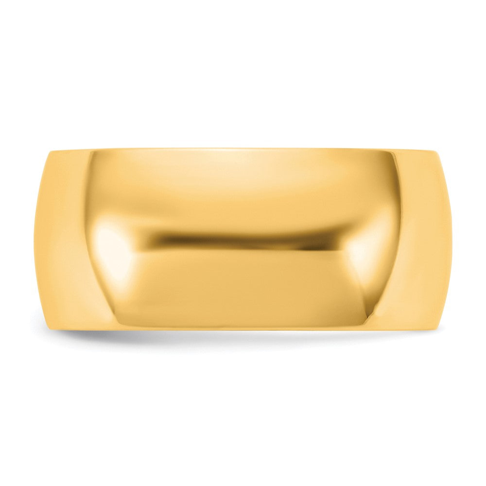 14KY 8.5mm LTW Half Round Band