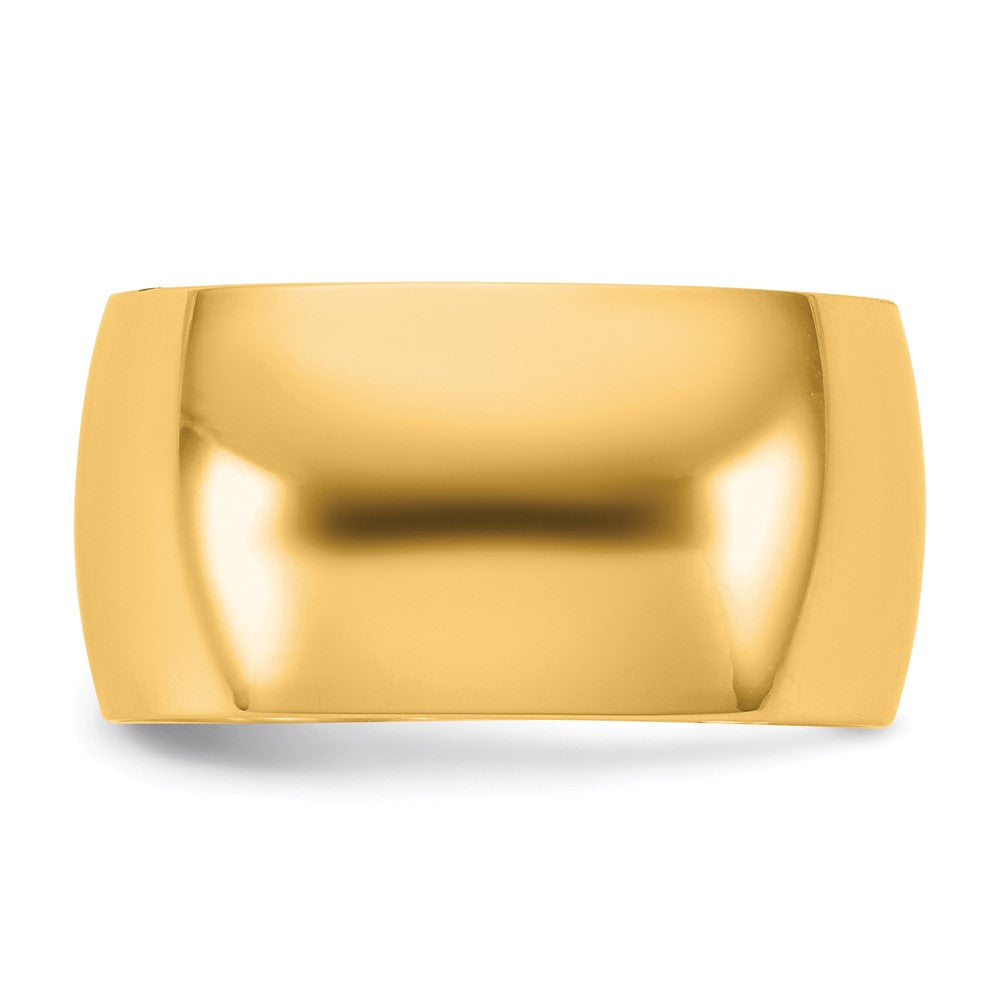 14KY 10mm LTW Half Round Band