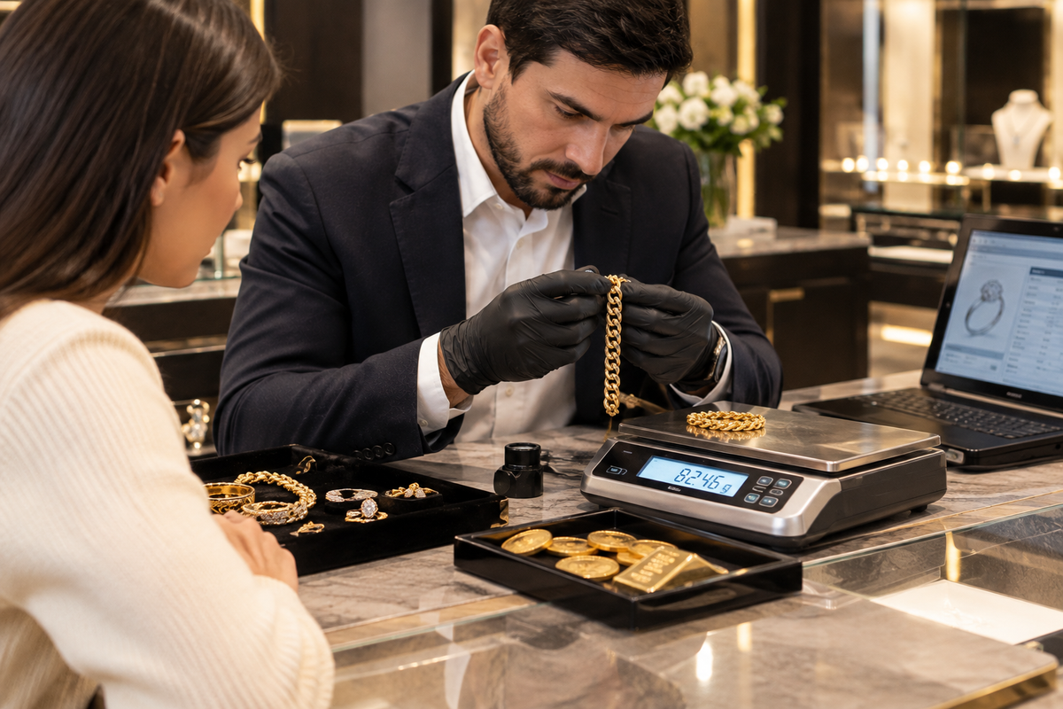 How the Gold Selling Process Works