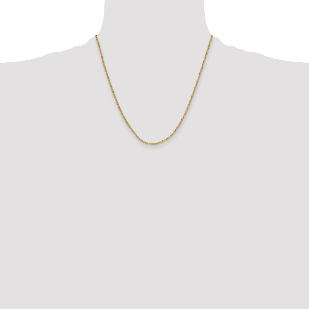 14k 2.35mm Mariners Link Chain