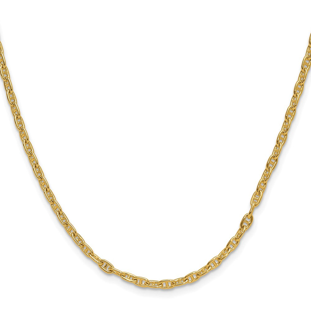 14k 3.0mm Mariners Link Chain