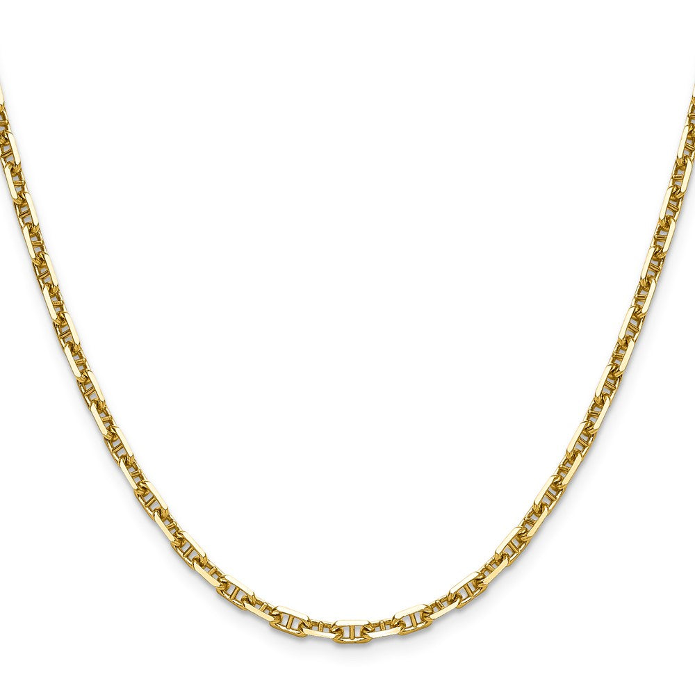 14k 3.5mm D/C Mariner Anchor Chain