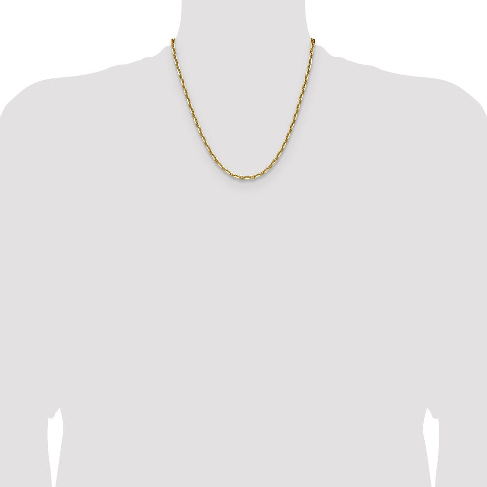 14k 4.1mm D/C Mariner Anchor Chain