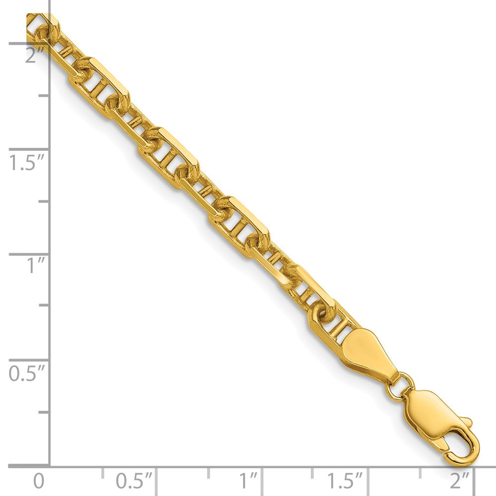 14k 5.0mm D/C Mariner Anchor Chain