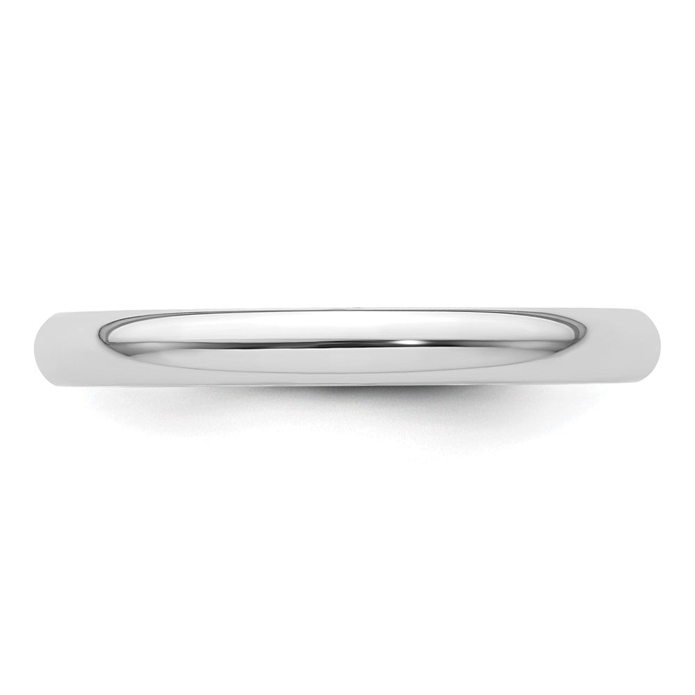 Platinum 2.5mm Comfort-Fit Wedding Band