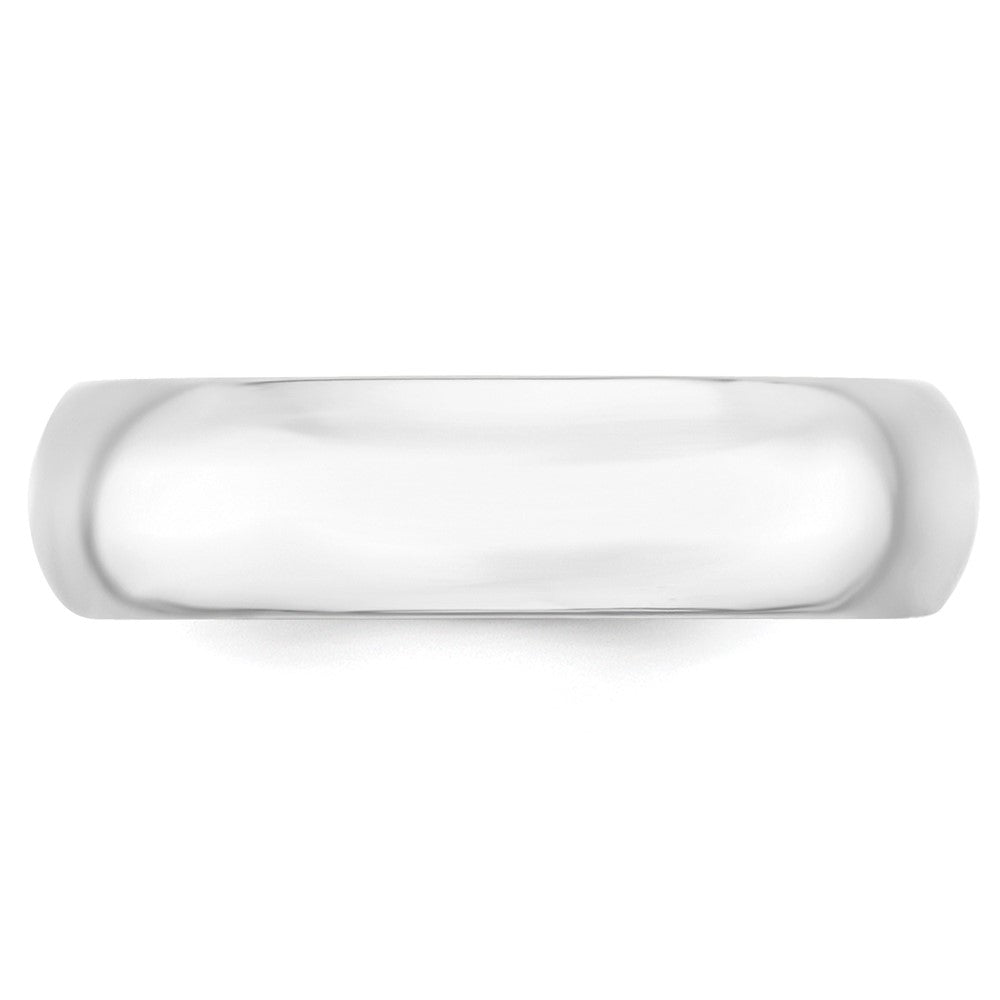 Platinum 6mm Comfort-Fit Wedding Band