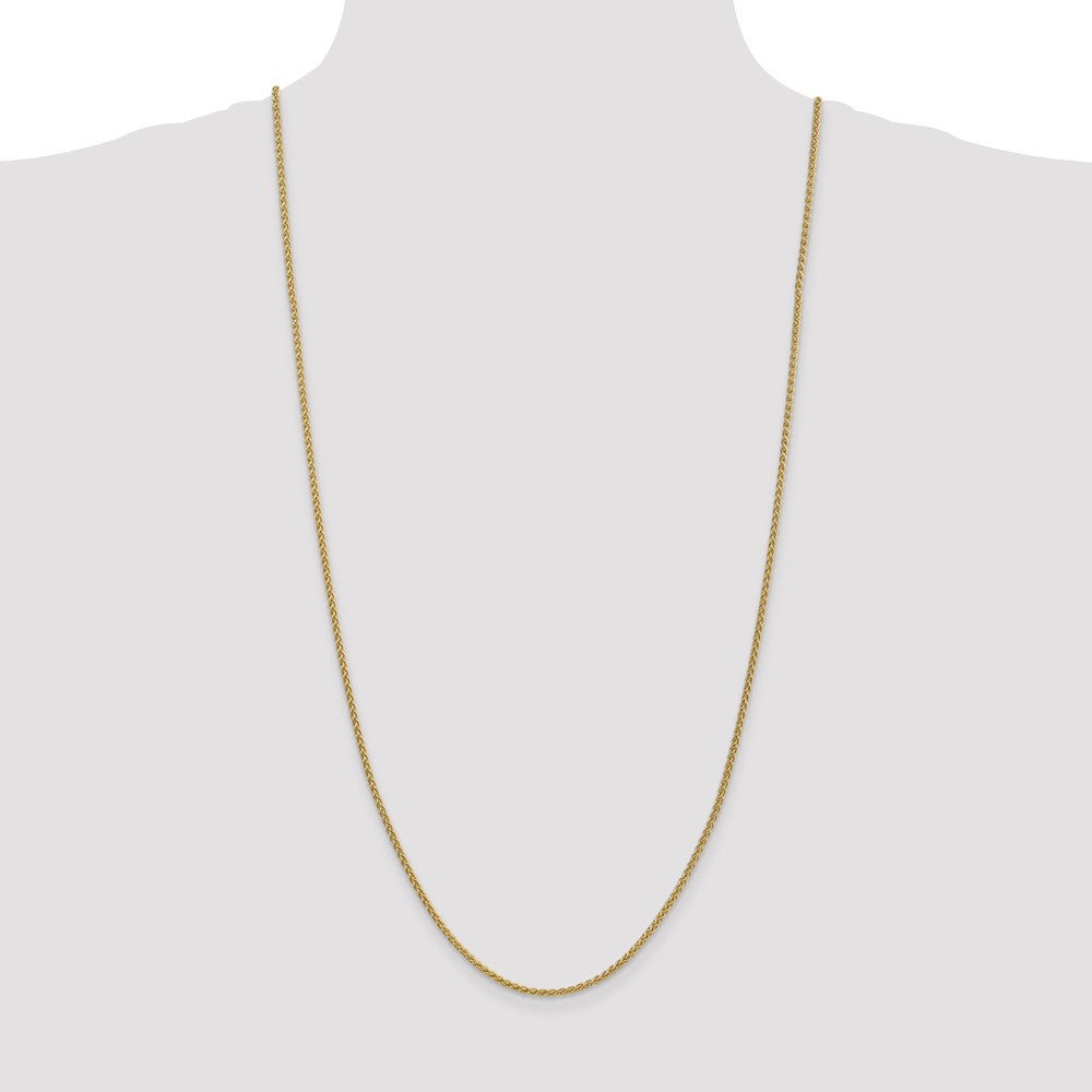 14K 2.1mm Spiga with Lobster Clasp Chain