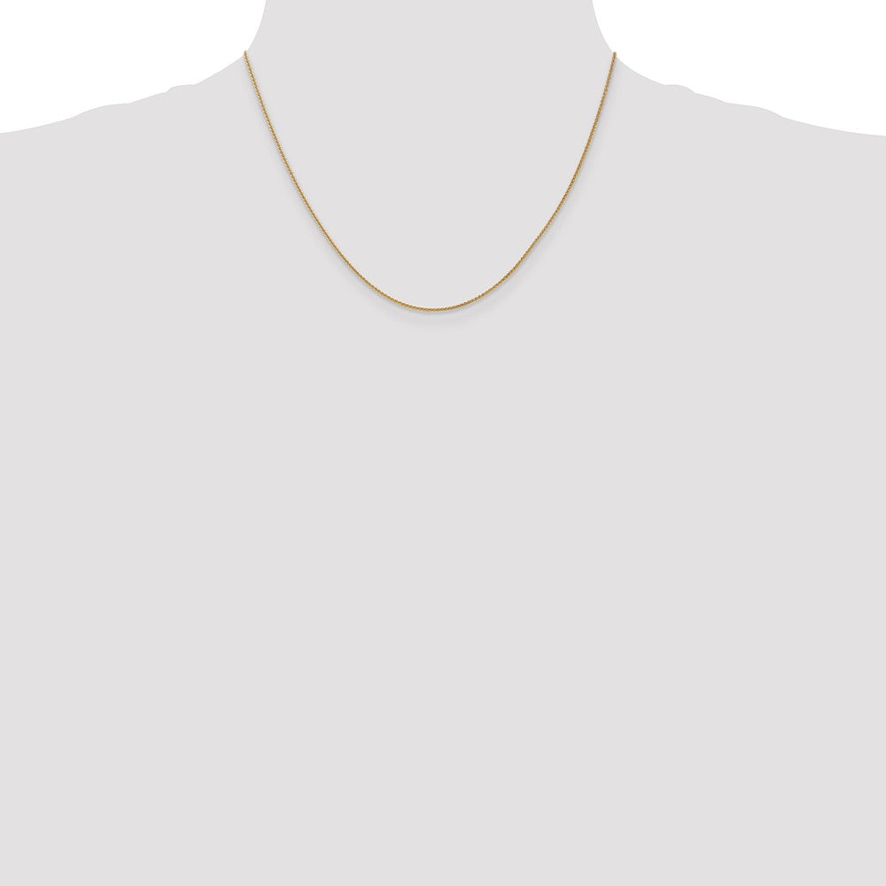 14K 1.05mm Spiga with Lobster Clasp Chain