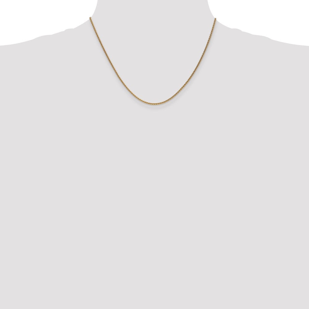 14K 1.7mm Spiga with Lobster Clasp Chain