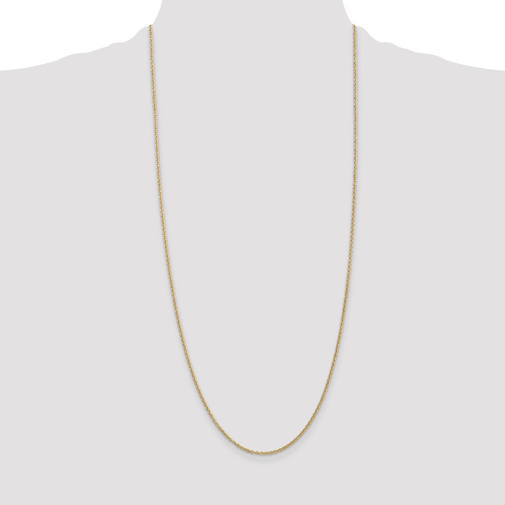 14K 1.8mm Forzantine Cable with Lobster Clasp Chain