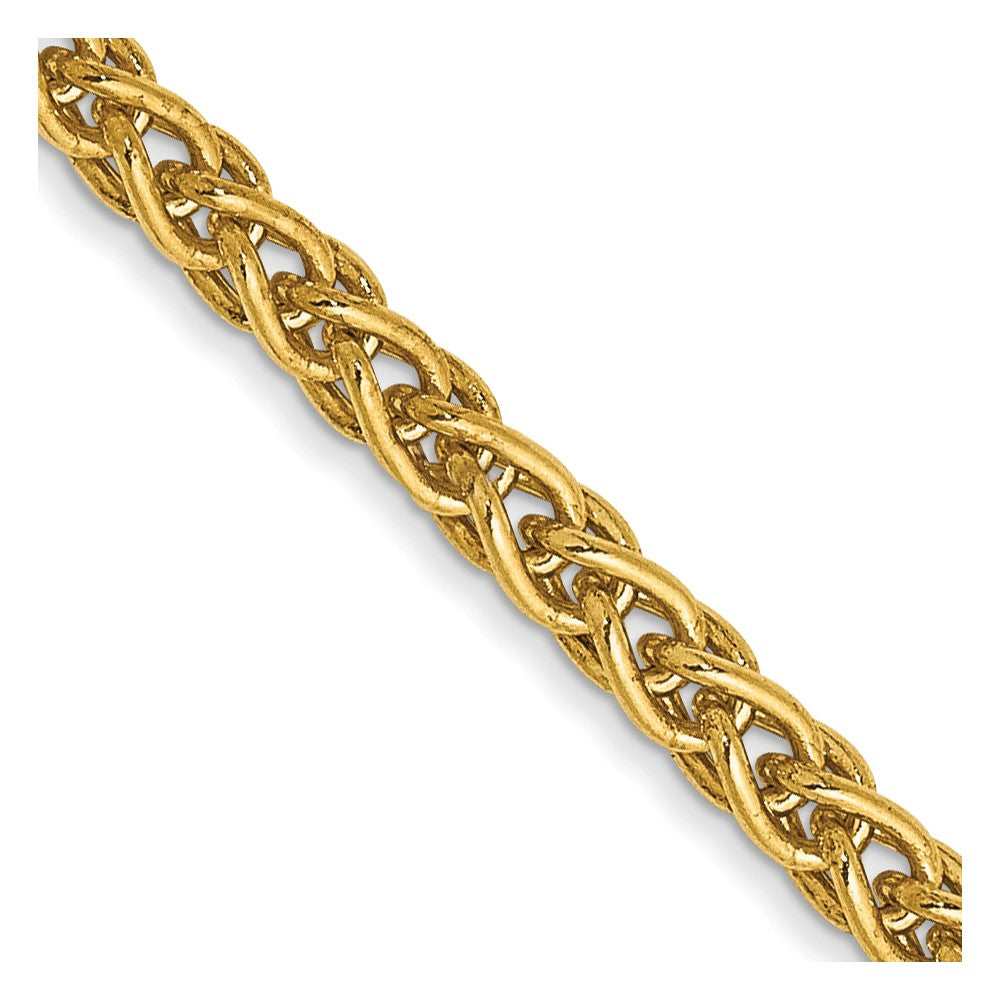 14K 2.5mm Spiga with Lobster Clasp Chain
