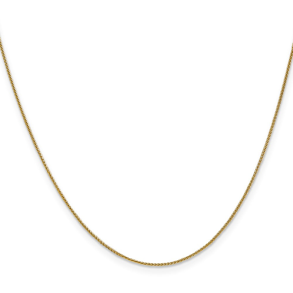 14K .85mm Spiga with Lobster Clasp Chain