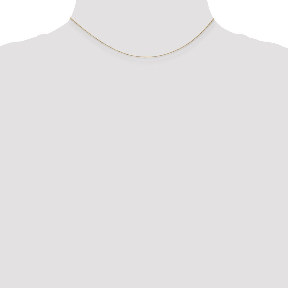 14K .9mm Cable with Lobster Clasp Chain