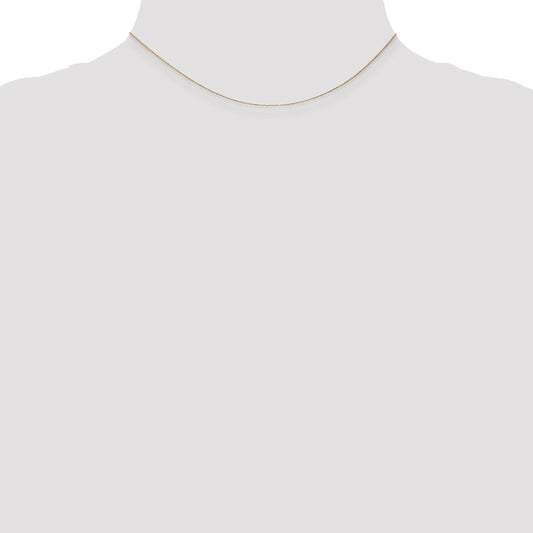 14K .9mm Cable with Lobster Clasp Chain