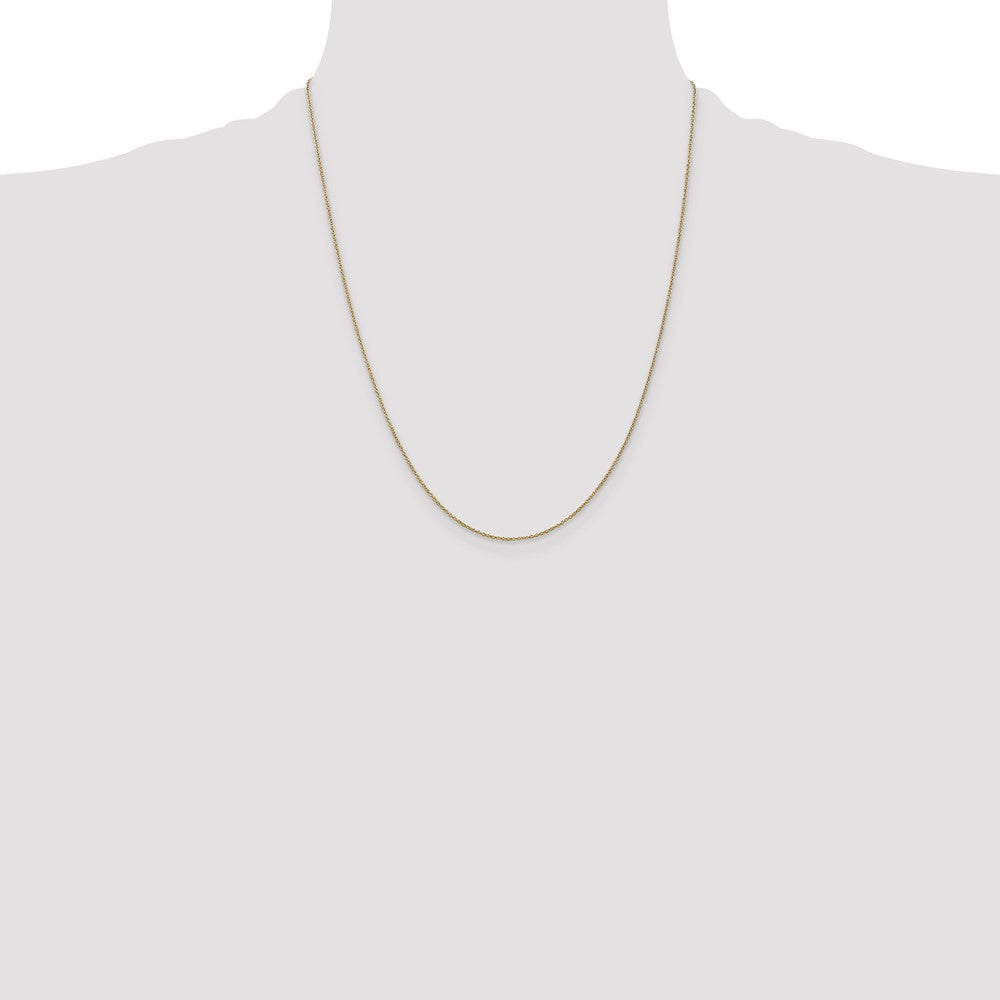 14K .9mm Cable with Lobster Clasp Chain