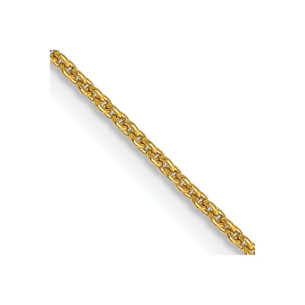 14K .9mm Cable with Lobster Clasp Chain
