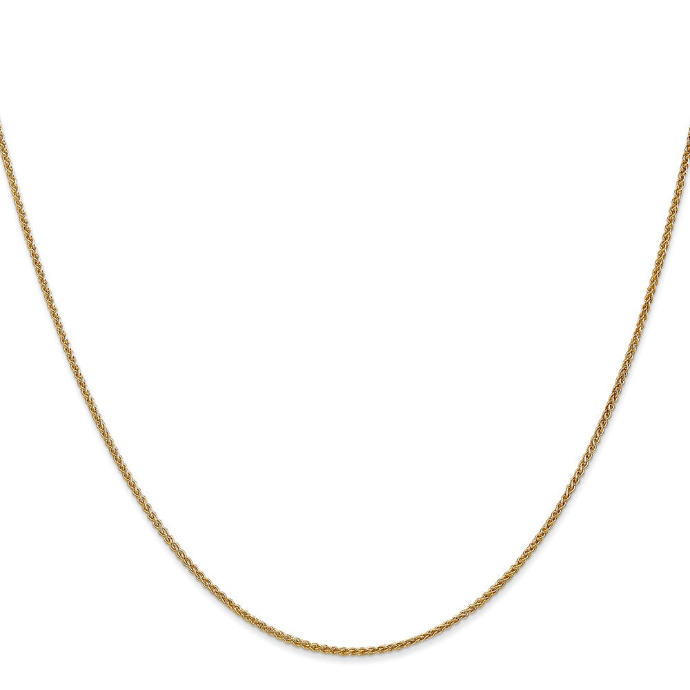 14K 1.25mm Spiga with Lobster Clasp Chain