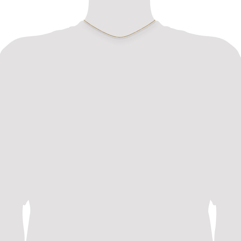 14K 1.2mm Cable with Lobster Clasp Chain