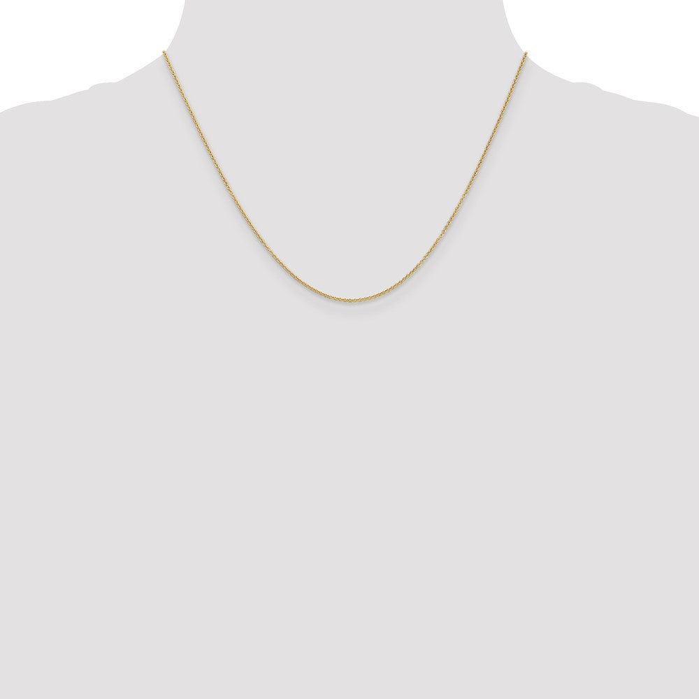 14K 1.2mm Cable with Lobster Clasp Chain