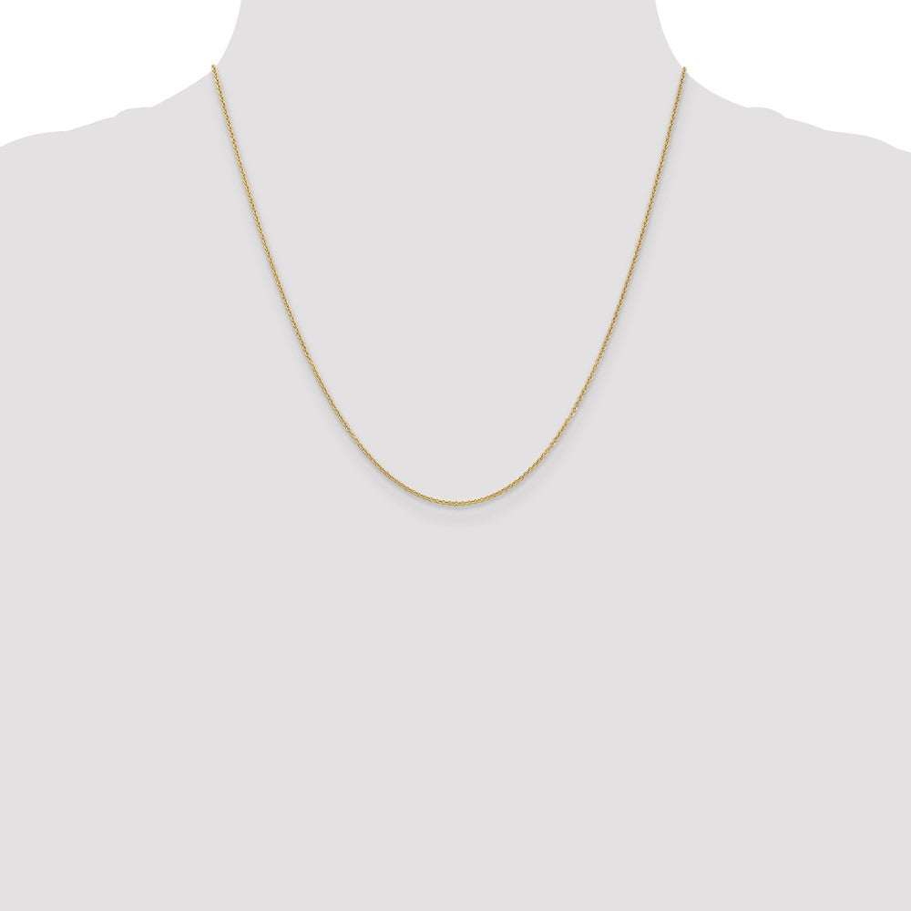 14K 1.2mm Cable with Lobster Clasp Chain