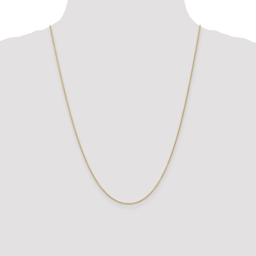 14K 1.2mm Cable with Lobster Clasp Chain