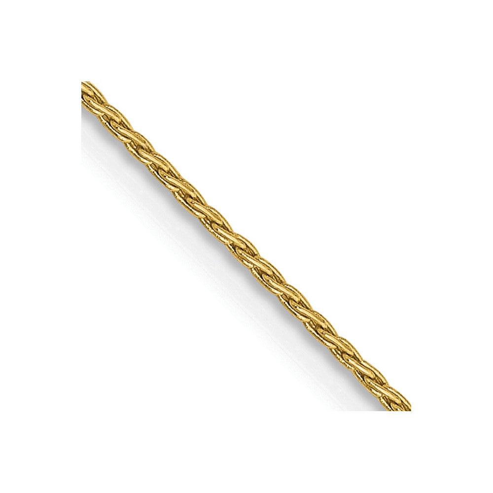 14K .7mm Round Parisian Wheat with Lobster Clasp Chain