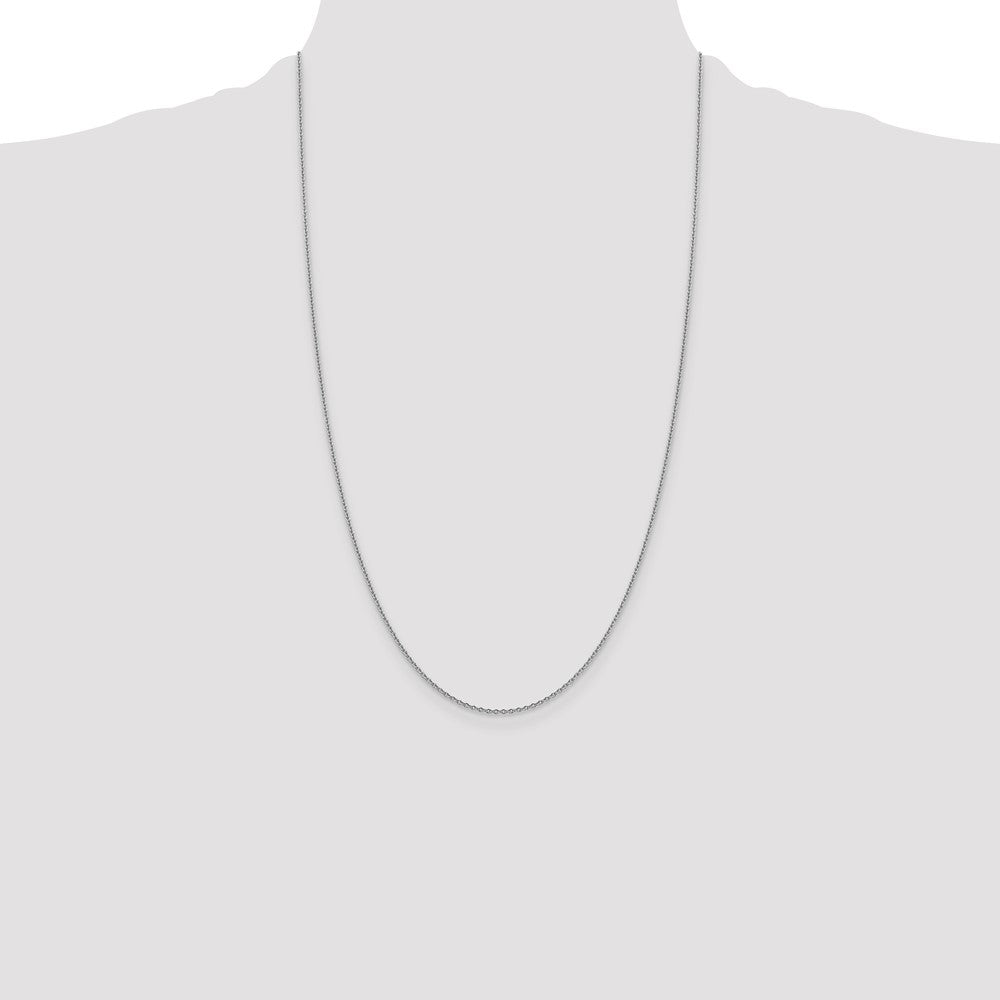 14K 1.4mm Forzantine Cable with Lobster Clasp Chain