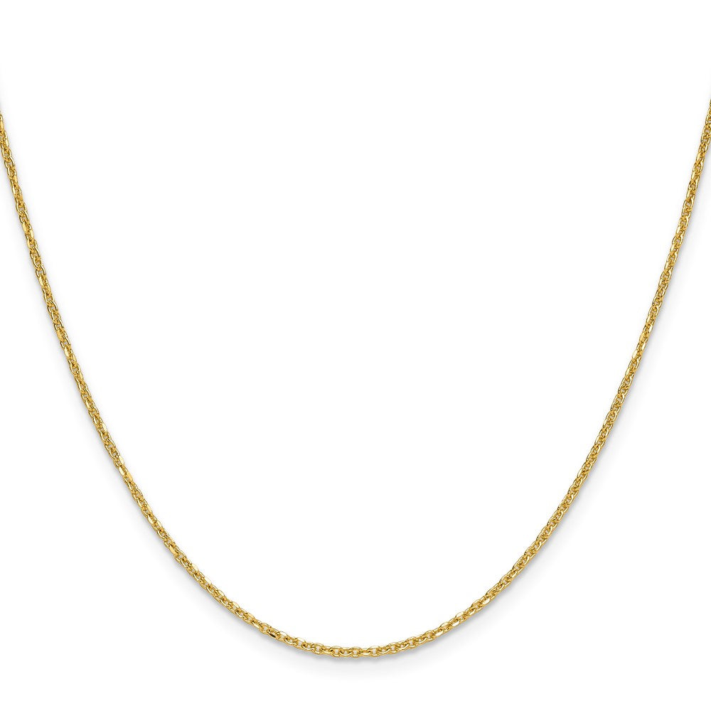 14k 1.4mm D/C Forzantine Cable Chain