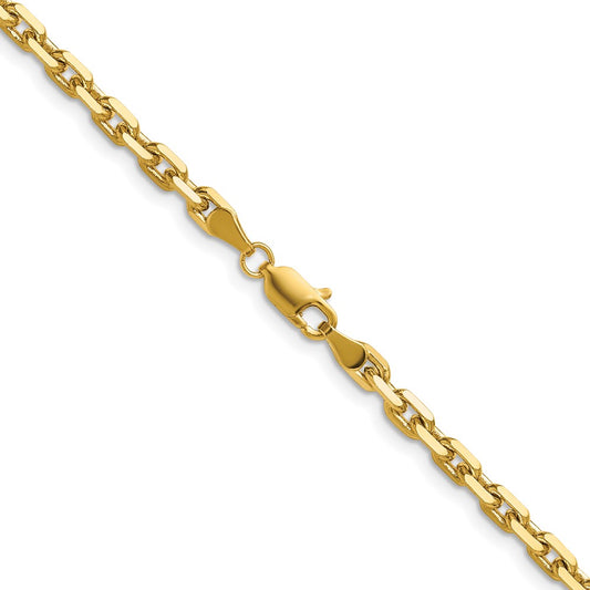 14k 3.90mm D/C French Link Chain