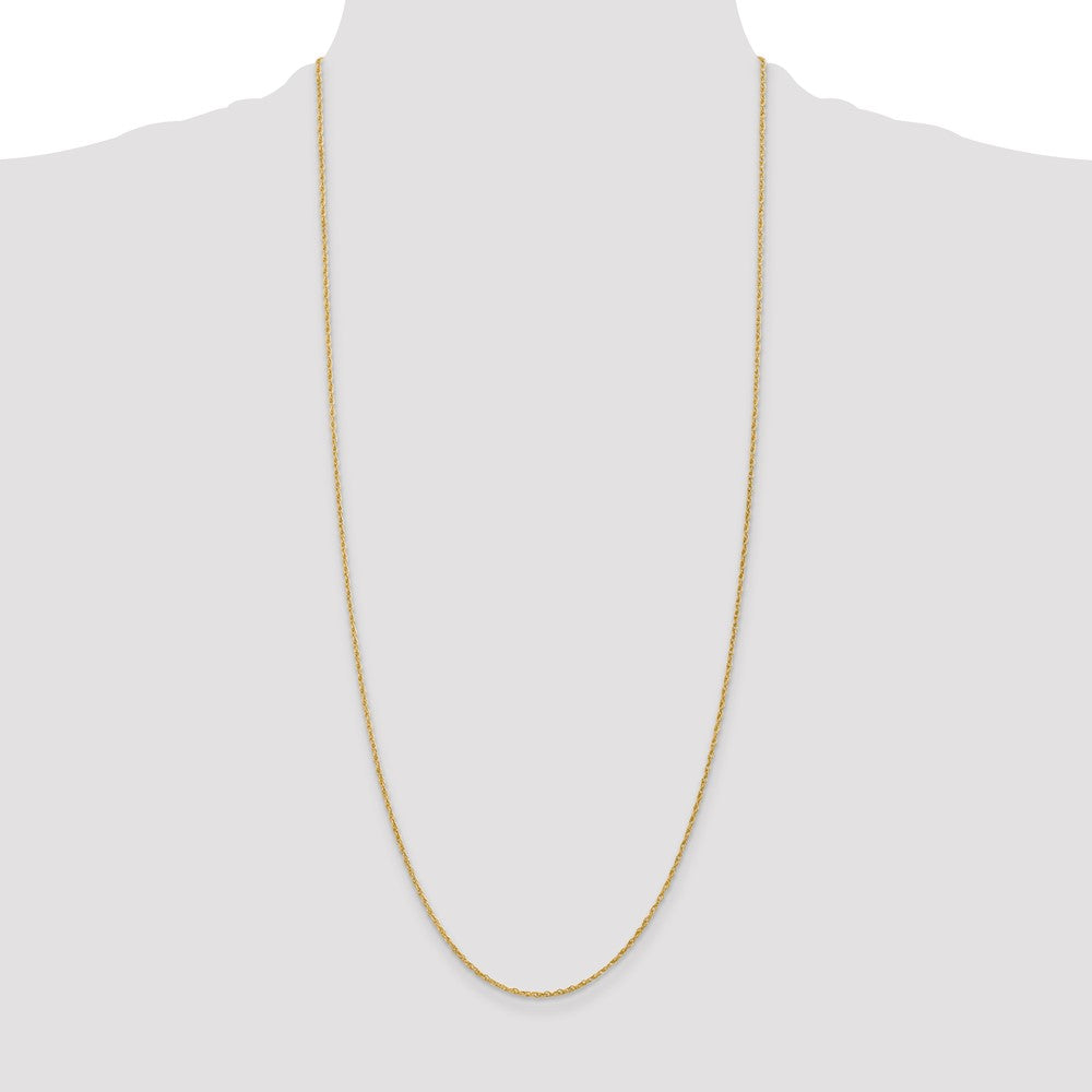 14K 1.3 Heavy Baby Rope with Lobster Clasp Chain
