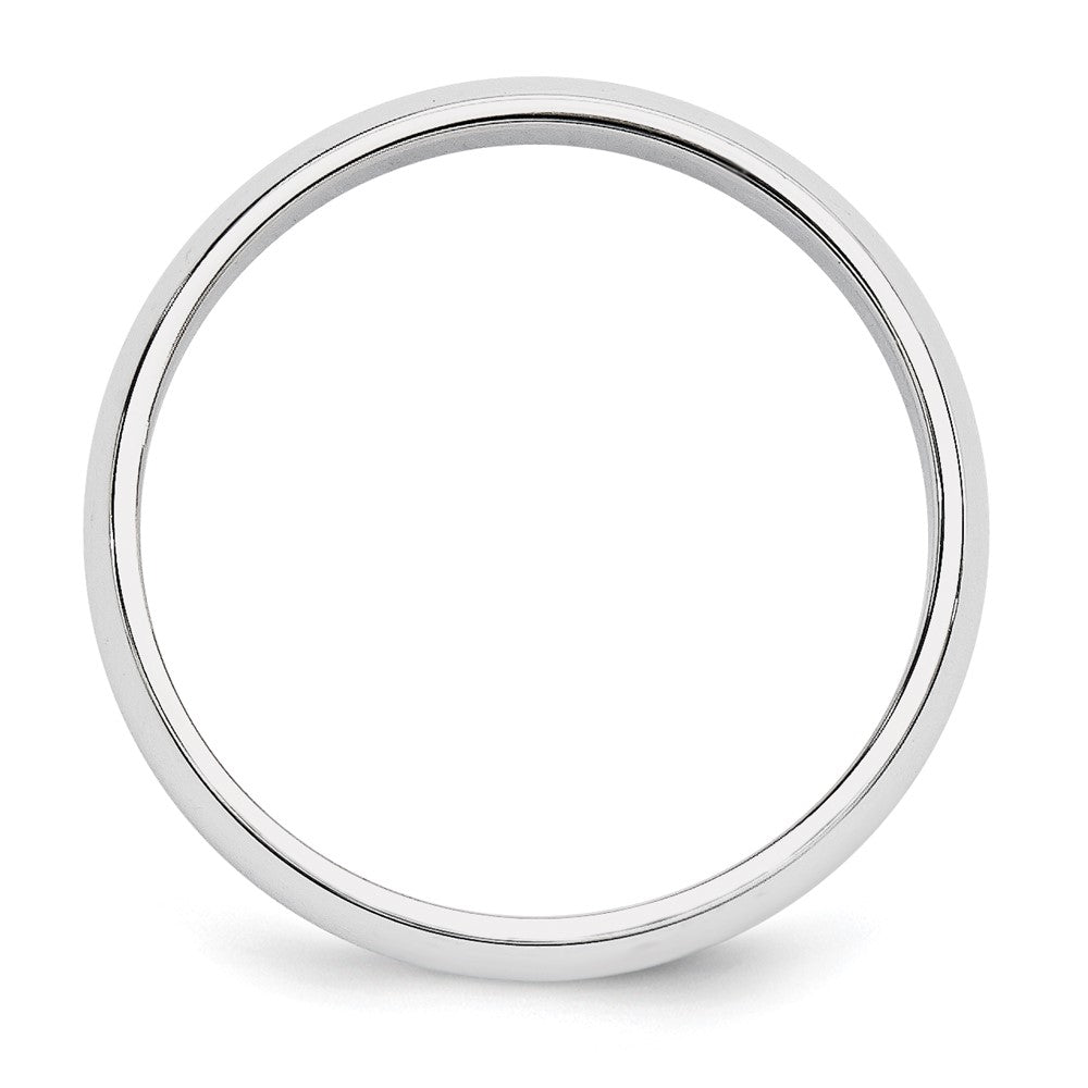Platinum 5mm Half Round Wedding Band