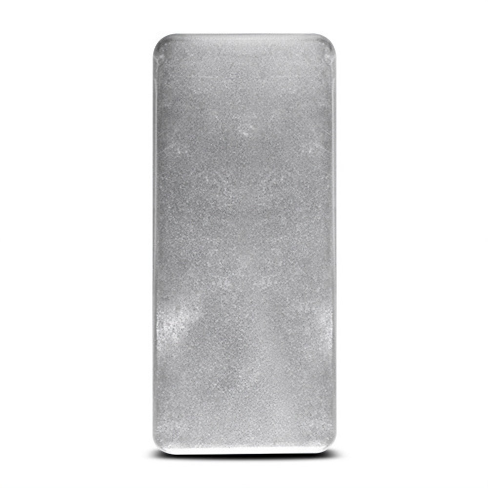 100 oz Valcambi Cast Silver Bar (New)