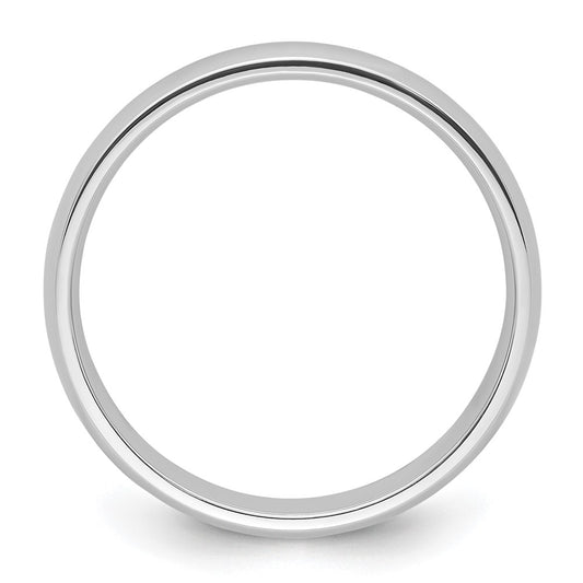 Platinum 4mm Lightweight Comfort-Fit Wedding Band