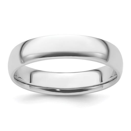 Platinum 5mm Lightweight Comfort-Fit Wedding Band 