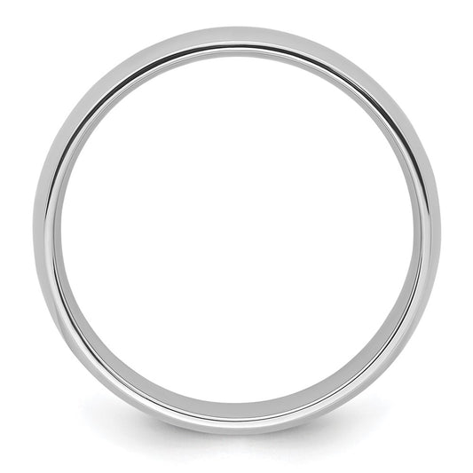 Platinum 6mm Lightweight Comfort-Fit Wedding Band